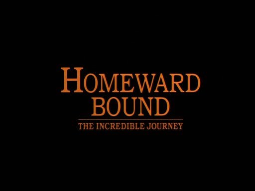 Homeward Bound, Disney